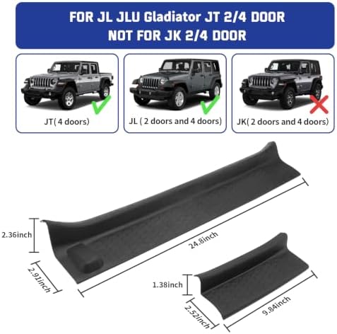 Door Sill Guards Kit Rubber Door Entry Protector - Image 7
