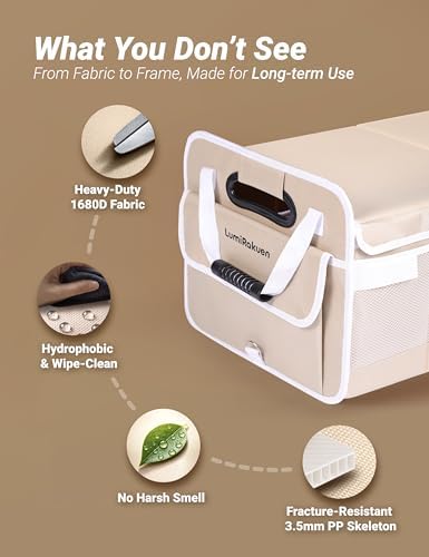 Car Trunk Organizer with Removable Lid - Image 4