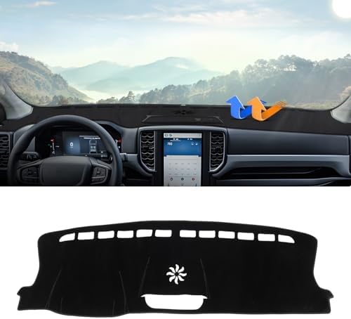 Autorder Dashboard Cover Mat for 2024 2025 2026 Ford Ranger Accessories Dash by Autorder