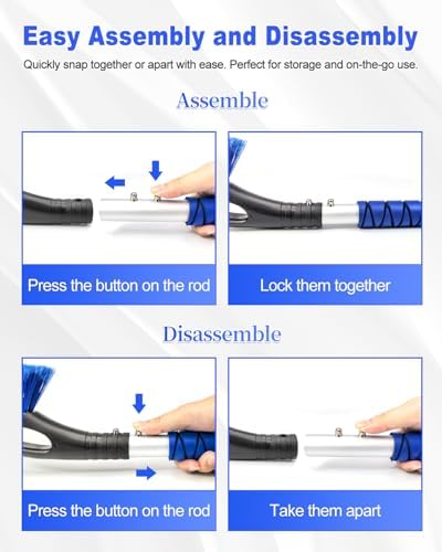 27'' Ice Scraper Snow Brush for Car Windshield - Image 6