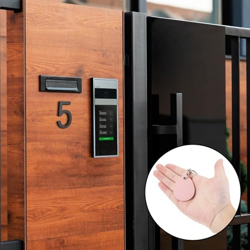 6PCS RFID Fob Holder, Leather Key Fob Holder - Image 6