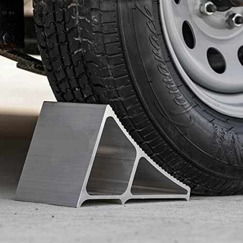 Buyers Products WC6096A Wheel Chock, 6 x 8.75 x 5.86 Inch Aluminum Chock - Image 3