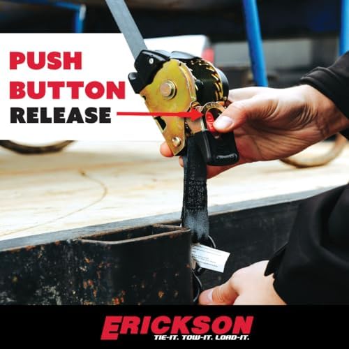 Erickson Pro Series Ratcheting Tie-Down Strap - Image 5