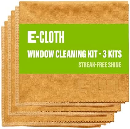 E-Cloth Window and Glass Cleaner Kit, Just Add Water by E-Cloth
