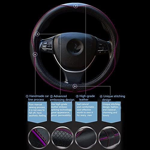 Gomass Car Steering Wheel Cover, Breathable, Heavy Duty, Full Surround - Image 6