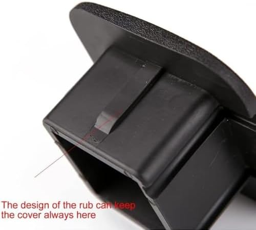 2 Inch Trailer Hitch Cover, Rubber Receiver Tube Hitch Plug - Image 4