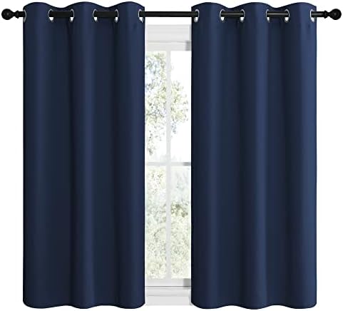 NICETOWN Blackout Curtain Panels, 1 Pair, 42 by 48-inch - Image 2