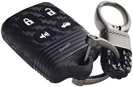 Carbon Silicone Key Fob Cover Protector by Zorratin