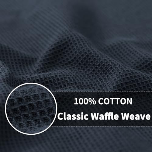 Homaxy 100% Cotton Waffle Weave Kitchen Towels, 12 Pack - Image 6
