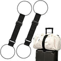 2Pcs Luggage Straps for Suitcases, Adjustable Luggage Connector Straps by Unknown