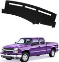 Dashboard Mat Cover for 1999-2006 GMC Sierra/Chevy Chevrolet Silverado 1500 by BOLTRY