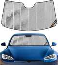 Pigenius Windshield Sunshade for Tesla Model S 2012-2026, Custom Front Window by Pigenius