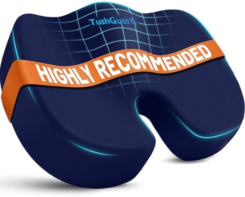 TushGuard Memory Foam Seat Cushion by TushGuardSeatCushonsPillows