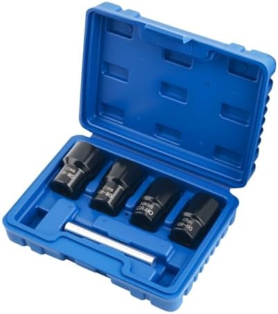 5PCS Locking Lug Nut Removal Tool, 17-22mm Wheel Lock Removal Kit by Unknown