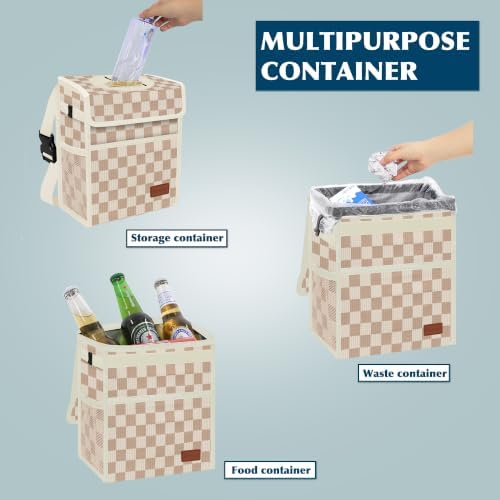Femuar Leak Proof Car Trash Can - Image 3