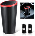 SINGARO Car Trash Can with Lid, Leakproof Mini Garbage Bin by SINGARO