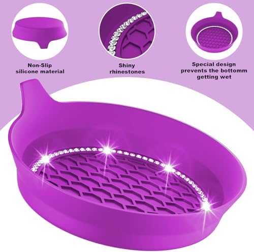 4 PCS Car Cup Coasters, Bling Cup Holder Coaster - Image 4