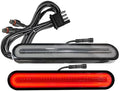 9 Inch Red Color Oval Cargo Carrier Stop Turn Signals Tail Light Light Kit by BlyilyB
