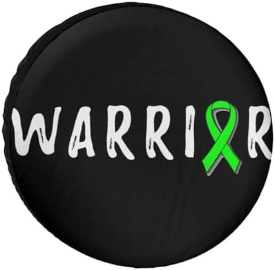 Generic Warrior Mental Health Awareness Tire Covers, Dust-Proof Weatherproof by Unknown