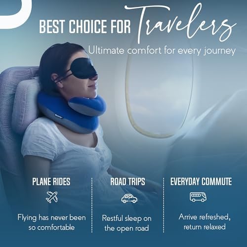 BCOZZY Travel Neck Pillow for Airplane - Image 3