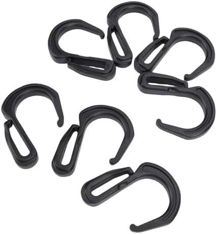 Bungee Cord Hooks 20 Piece Plastic S Clips Cargo Nets - Image 7