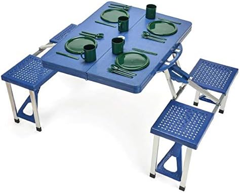 Trademark Innovations Portable Folding Picnic Table - Image 4