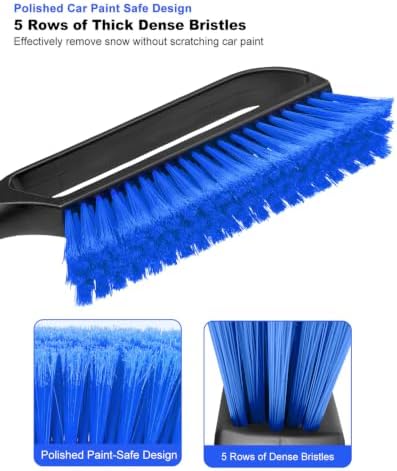 SEAAES 35.5 Inch Extendable Snow Brush - Image 3