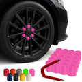 ColorLugs Vinyl Lug Nut Cover | Bubble Gum Pink | Flexible Fit Wheel Lug Nut by Colorlugs