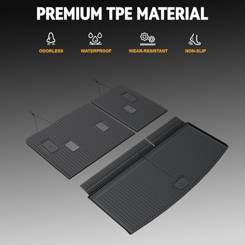 Cargo Mat for 2021-2026 Chevy Tahoe/GMC Yukon Accessories - Image 5