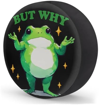 Rv Spare Tire Cover Wheel Funny Animal Frog Tire Covers Wheel Protectors - Image 2