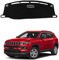 Dashboard Mat Cover for Jeep Compass 2022-2025 Nonslip Center Console Sunshield by BOLTRY
