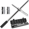 TONDA 4 Way Lug Wrench, Extended Tire Iron, 1/2" Drive, 17/19mm & 21/23mm by TONDA