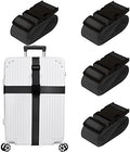 Chelmon Luggage Straps for Suitcases TSA Approved Travel Essentials 8 Pack by Chelmon