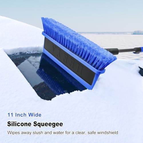 HEEYA 48 Inch Snow Brush with Squeegee and Ice Scraper - Image 5