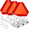 Yaocom 3 Sets Slow Moving Vehicle Triangle Sign by Yaocom