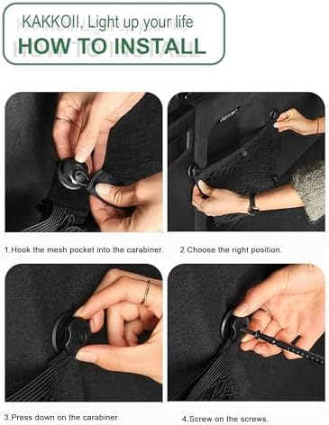 3 Layer Small Cargo Net, Cargo Storage Pocket Net, Mesh Elastic Pouch Organizer - Image 5