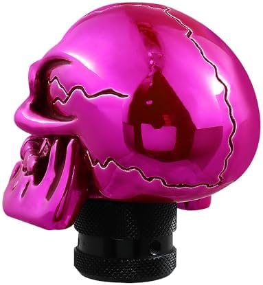 Skull Shift Knob Cars Truck Gear Shifter Stick Handle SUV Purple - Image 7