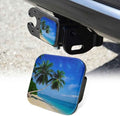 Trailer Hitch Cover 2 Inch Square Receiver Hitch Cover Rubber Tube Plug by Unknown