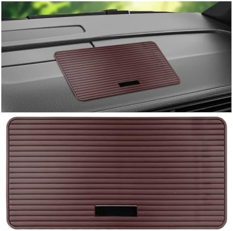 Craedli Car Dashboard Anti-Slip Mat, 11.81"×5.94" Waterproof PVC Phone Gripping by Unknown