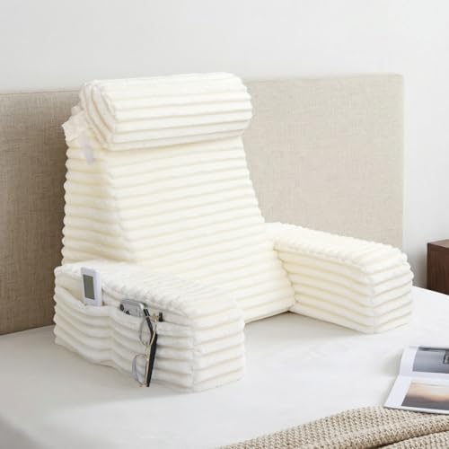 ENITYA 19" Large Back Pillow for Bed Sitting Up by ENITYA