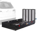 Folding Hitch Cargo Carrier, 500 lb Cap, Elevate Outdoor by ElevateOutdoor