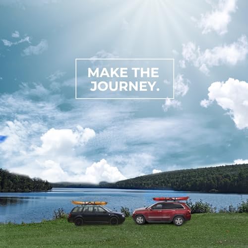 BougeRV T-Slot Kayak Roof Rack Saddles, 150LBS Load Capacity（2 Pairs） - Image 6