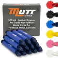 Mutt Tools Blue Lumber Crayons 12 Pack by AmericanMuttTools