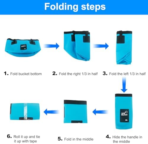 5 Gallon Collapsible Bucket - Image 4