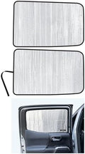 Rear Side 2nd Row Sunshade fits 2016-2023 Toyota Tacoma, Double Cab by YelloProAutomotive