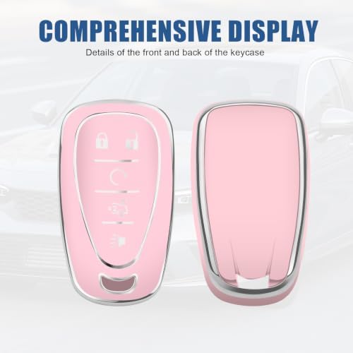 for Chevy Key Fob Cover, 5 Buttons TPU Key Cover - Image 4