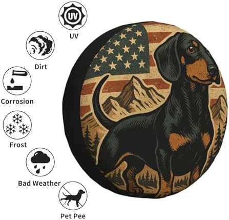 Dachshund Spare Tire Cover - Image 4