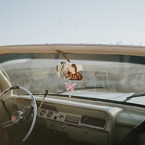 zipelo Rhinestone Butterfly Rearview Mirror Charm - Image 6