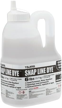 Tajima Marking Chalk, Dark White Semi Permanent Dye, 6 lbs by TAJIMATraditionofExcellence