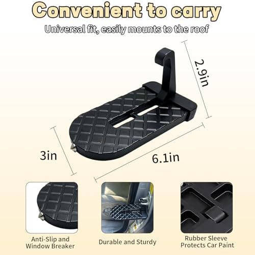 Car Door Step, Universal Car Door Latch Step - Image 3